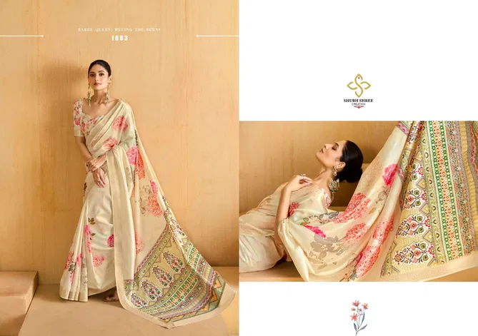 Alice By Shubh Shree Tusser Silk Designer Sarees Wholesalers In Delhi